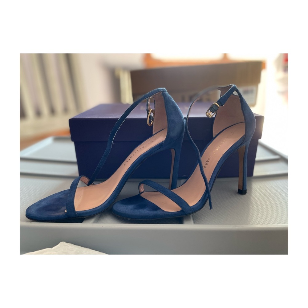 Stuart Weitzman suede sandals